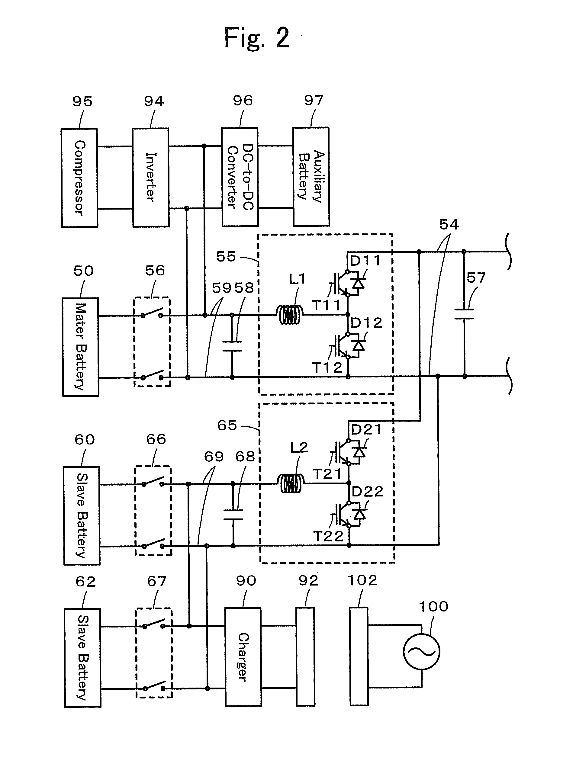 Electric vehicle and control method of electric vehicle