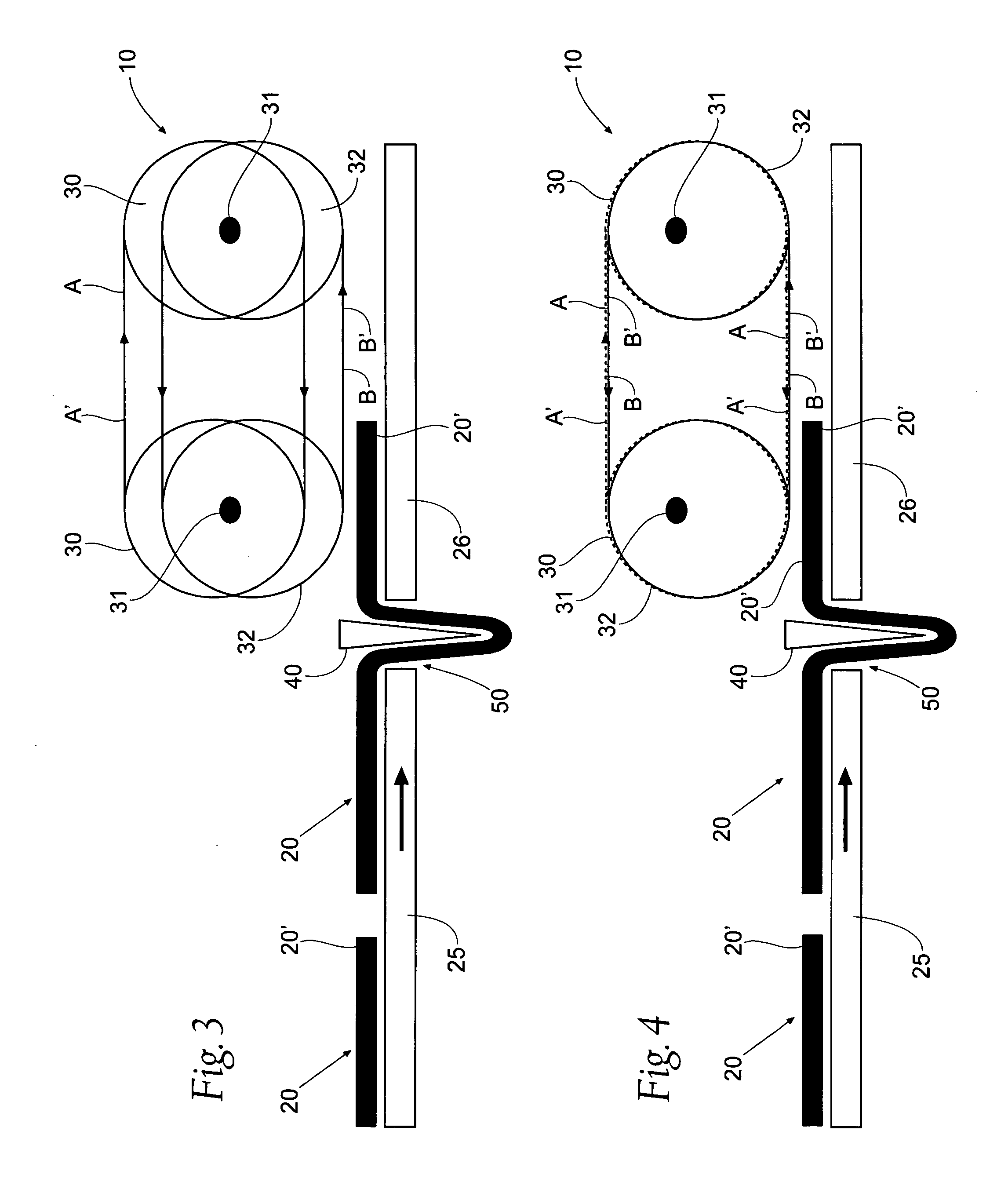 Method and apparatus for reversing direction of an article