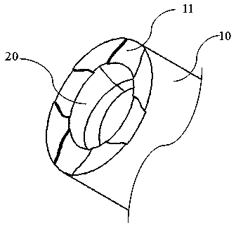 Piston for gas engine and gas engine with same