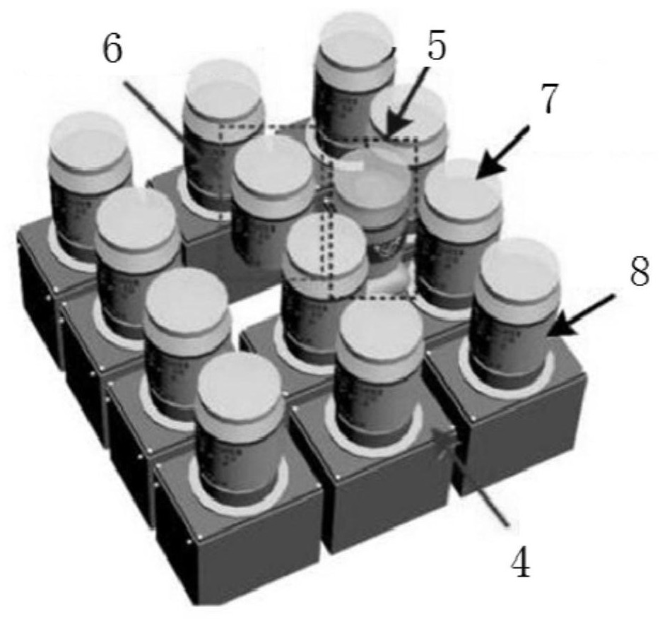 Calibration plate and calibration method for field of view calibration of multi-modal acquisition system