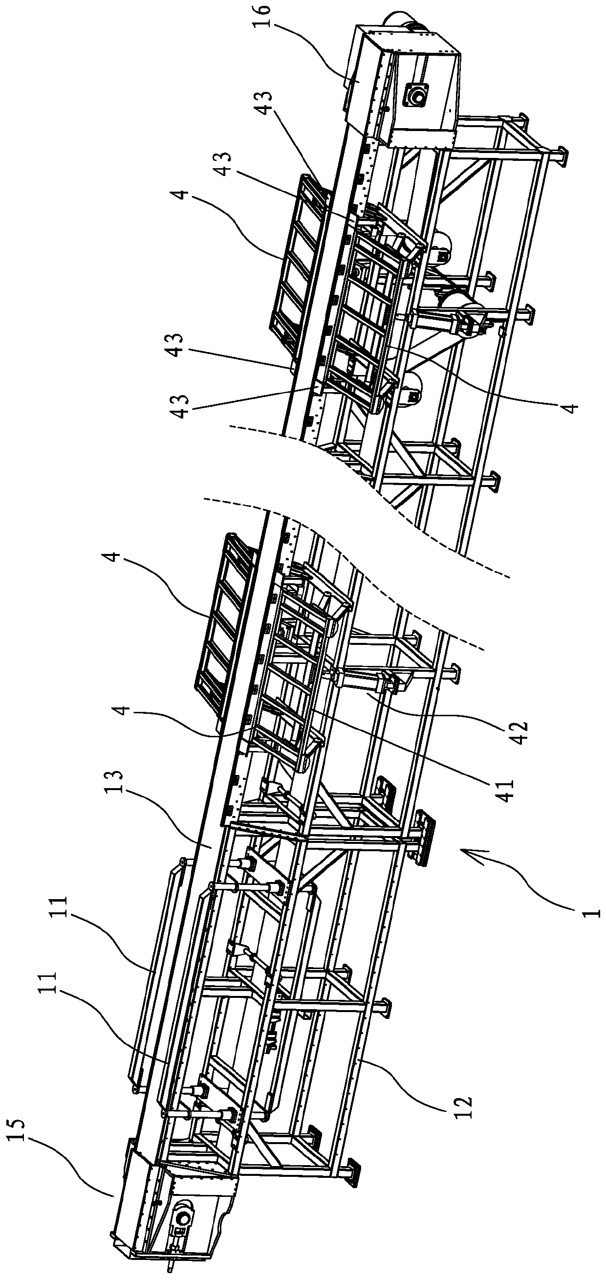 Automatic sorting method for fed cloth rolls