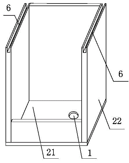 Splash-proof labor-saving drilling fluid screening device