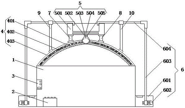 Greenhouse with automatic snow removing function