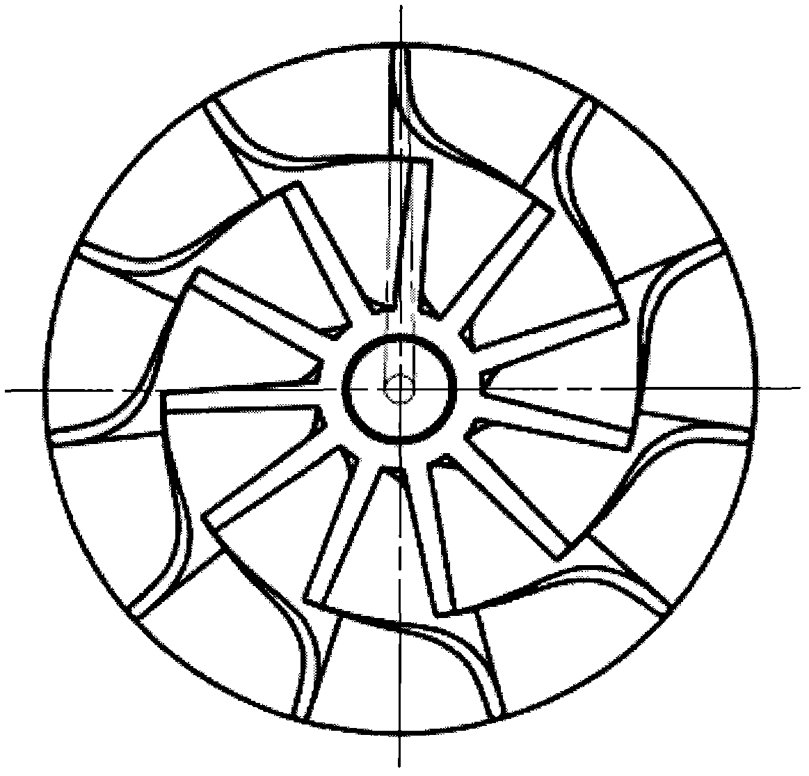 After-boosted turbo expander for gas bearing