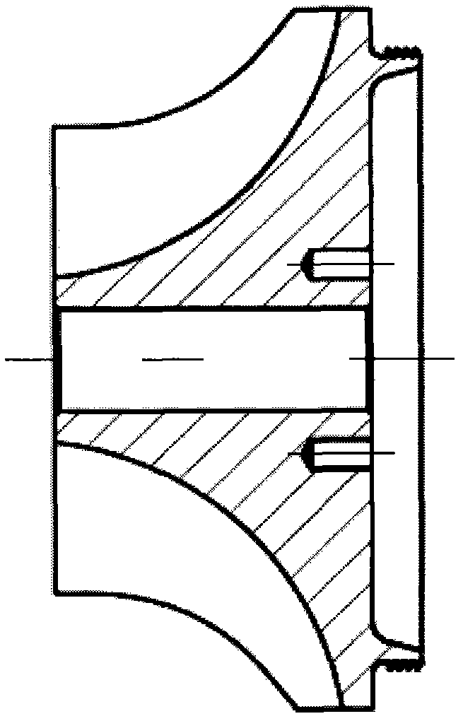 After-boosted turbo expander for gas bearing