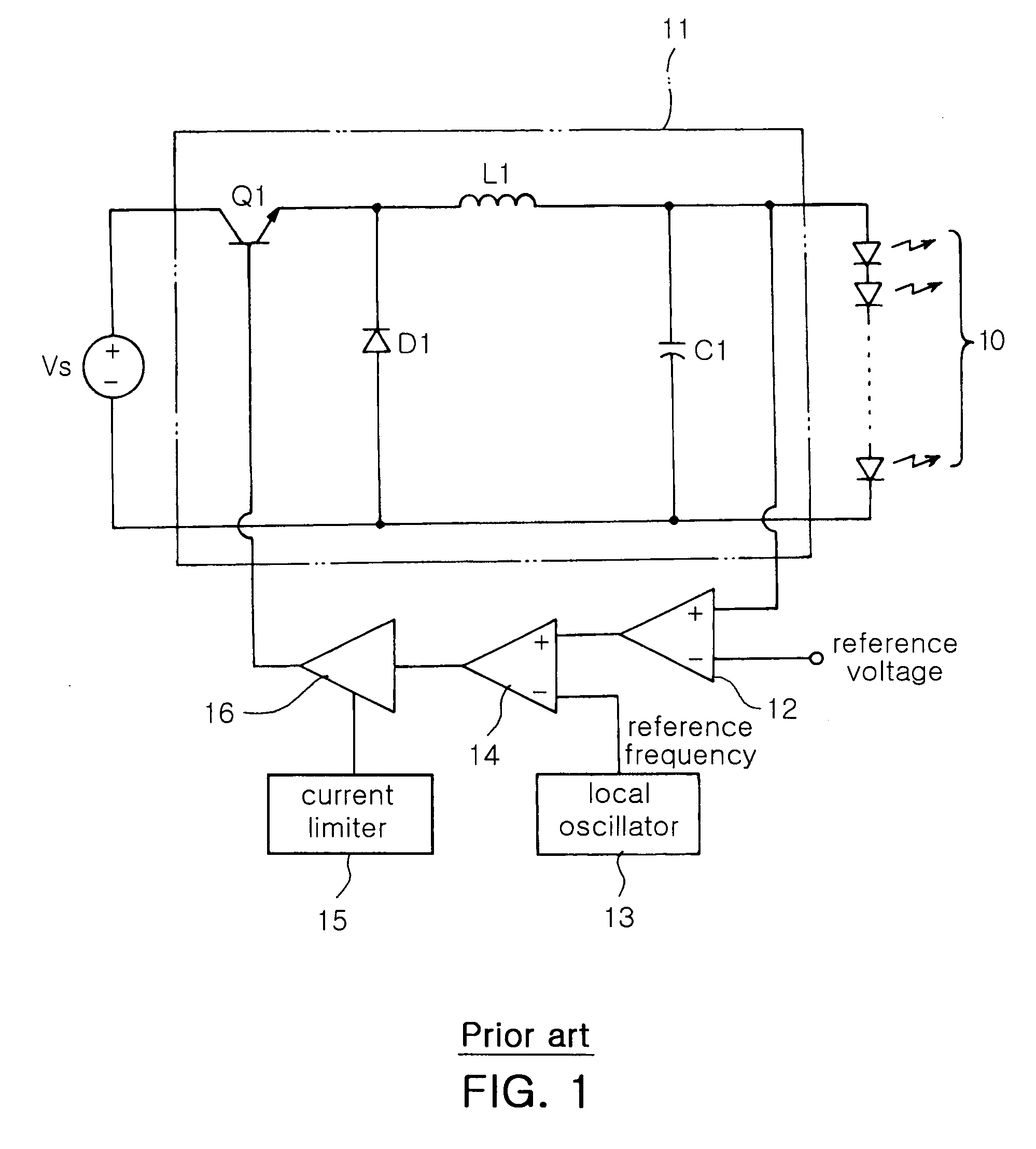 LED array driving apparatus and backlight driving apparatus using the same