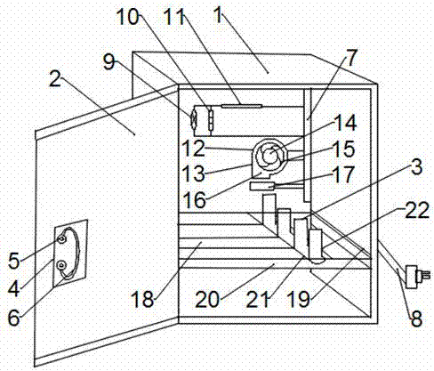 Medical scalpel disinfection device