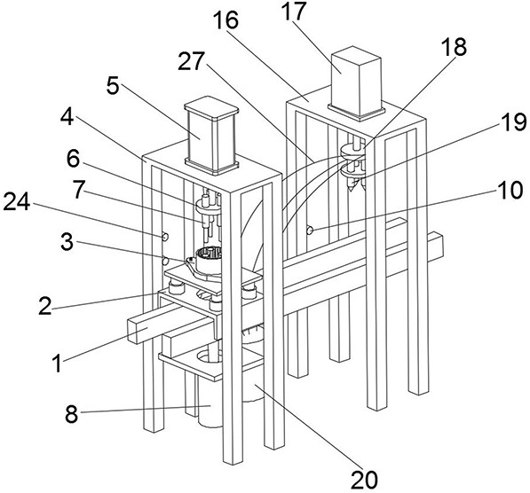 Starter Planetary Gear Straightening and Lubricating Device and Its Application Method