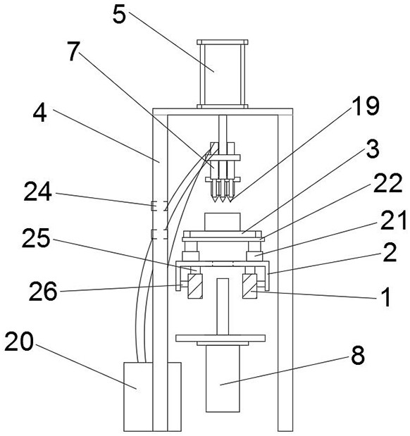 Starter Planetary Gear Straightening and Lubricating Device and Its Application Method