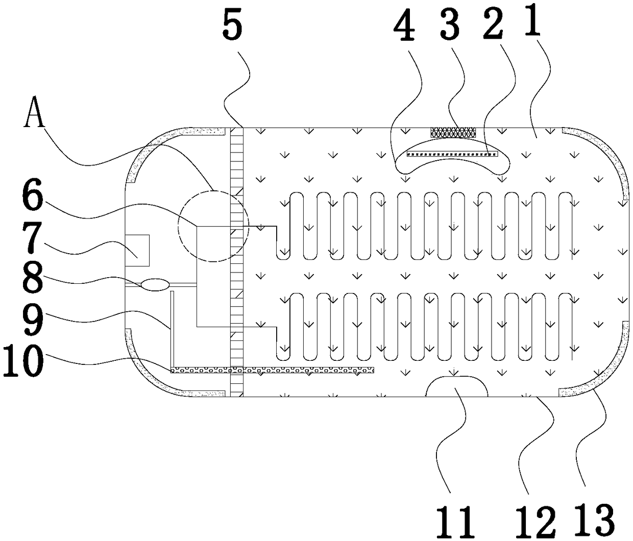 Cushion pillow used for medical blood drawing