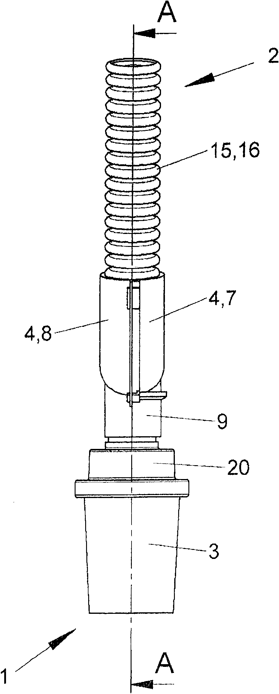 Condensing well for breathing tube