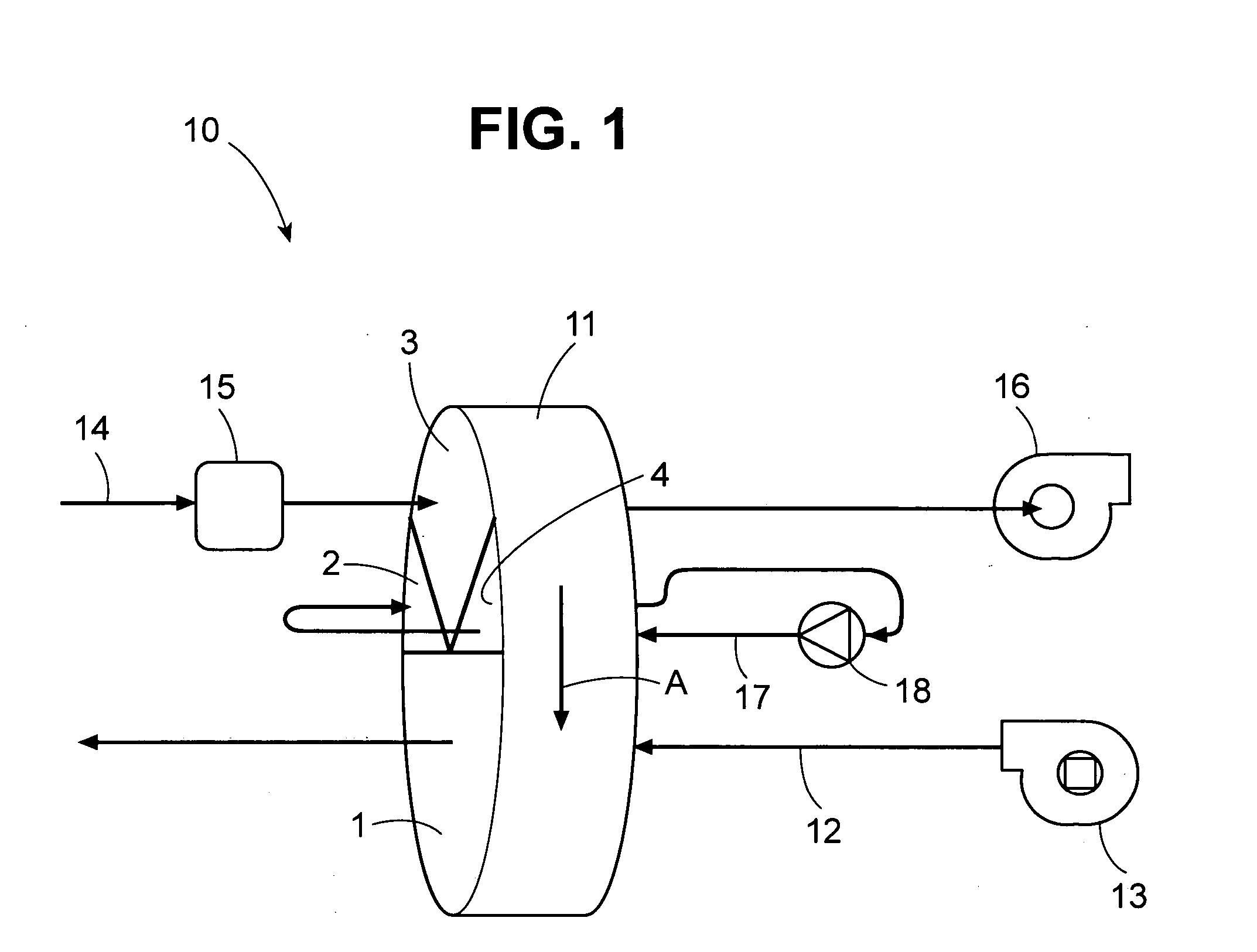 Rotary bed sorption system including at least one recycled isolation loop, and methods of designing and operating such a system