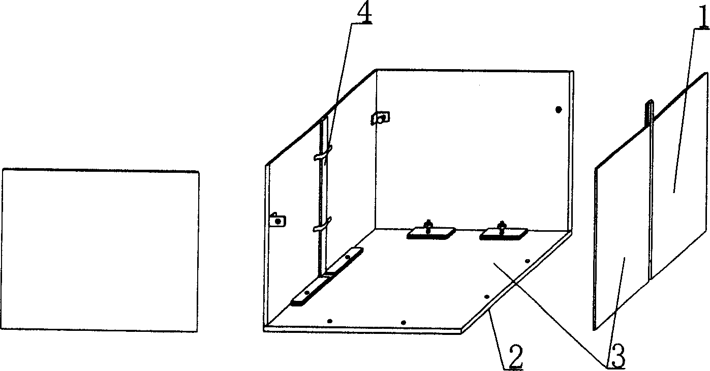 Forming die for component of die body