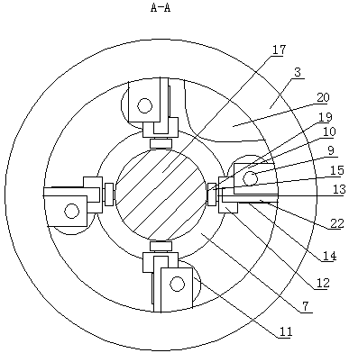 A construction device for scaffolding and wall components