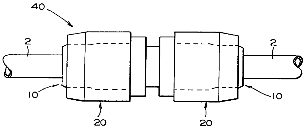 SAS fitting for tube and pipe connections