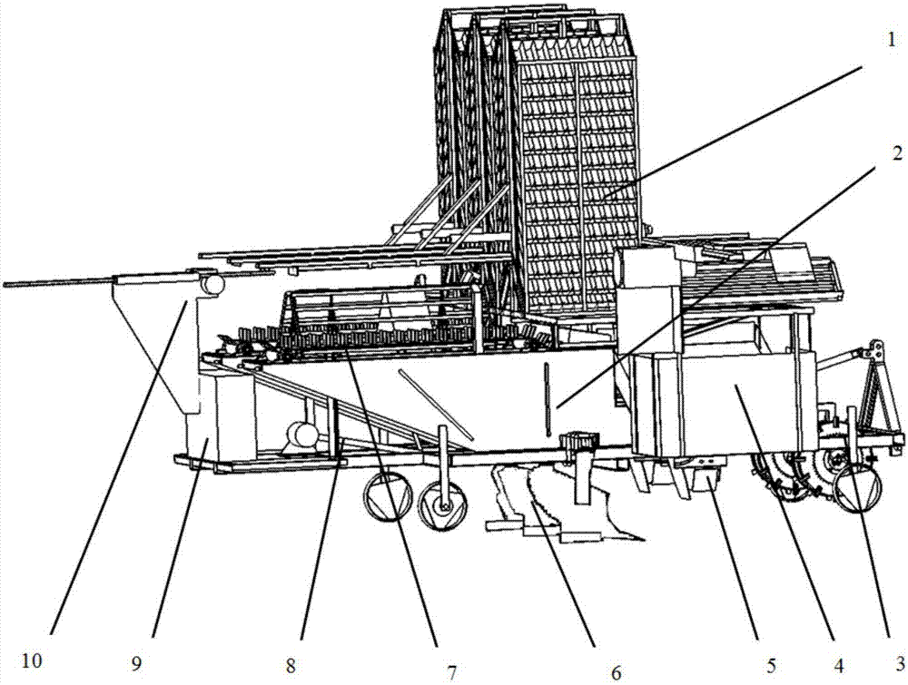 Fully-automatic transplanting machine