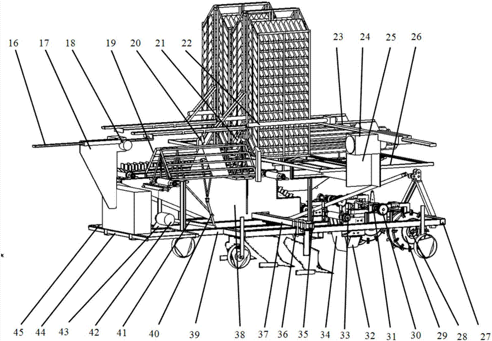 Fully-automatic transplanting machine