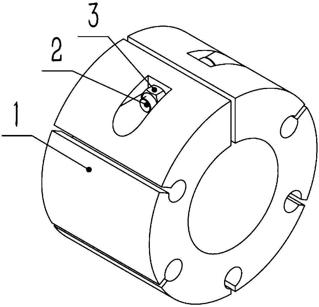 High-precision excircle grinding tool for shaft parts