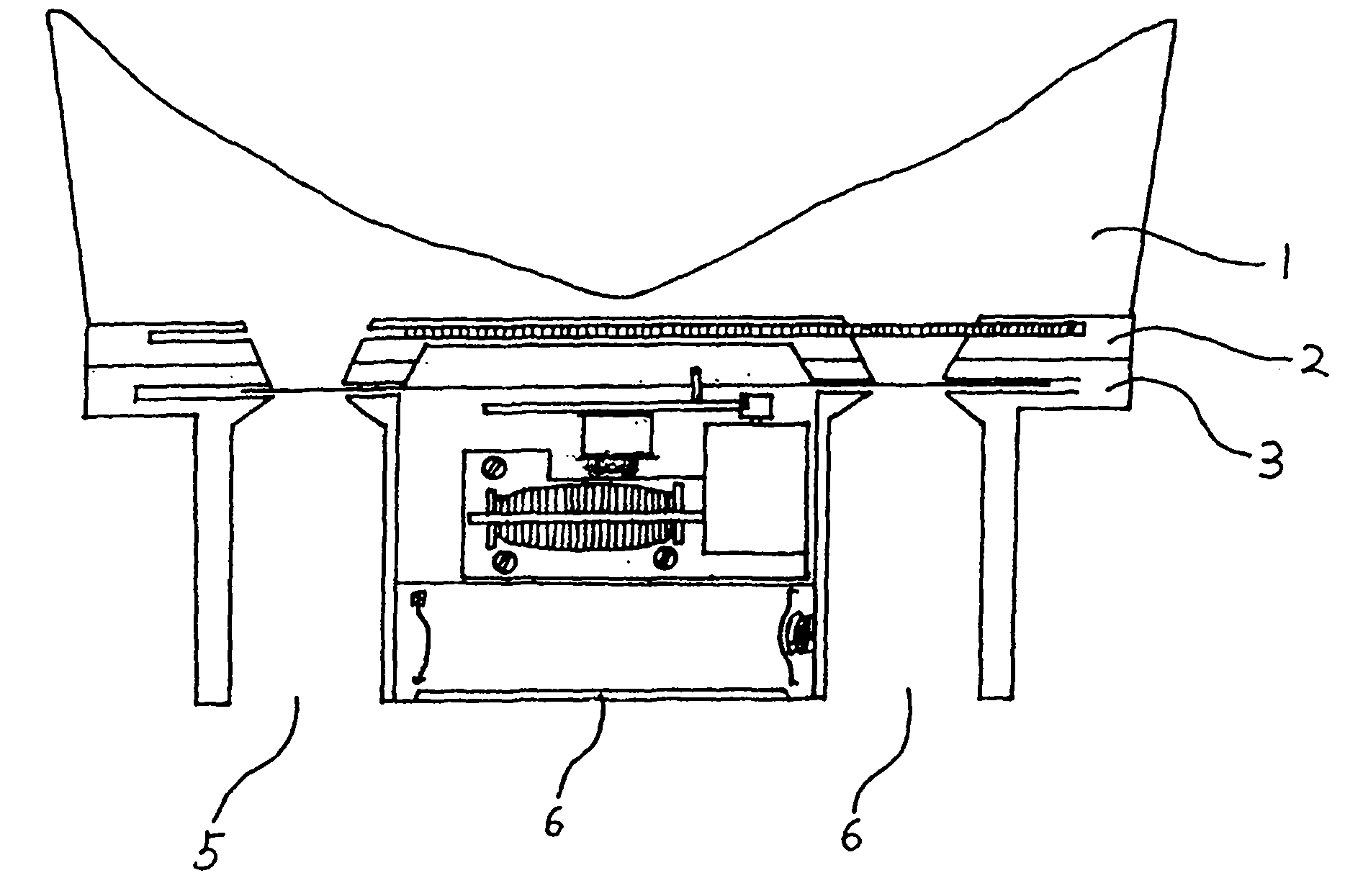 Double-view-window gradually-progressing lighting-face increasing and reducing alternating correction eye protecting device