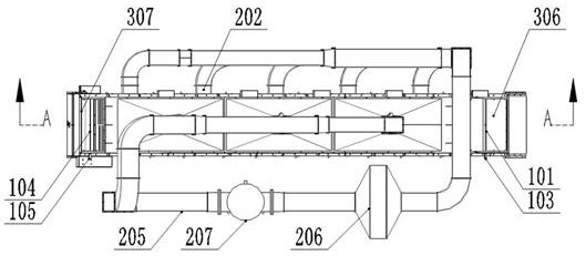 Cold air spreading and airing machine