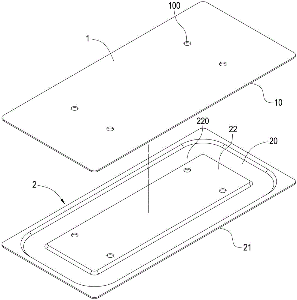 Annular vapor chamber structure and its manufacturing method