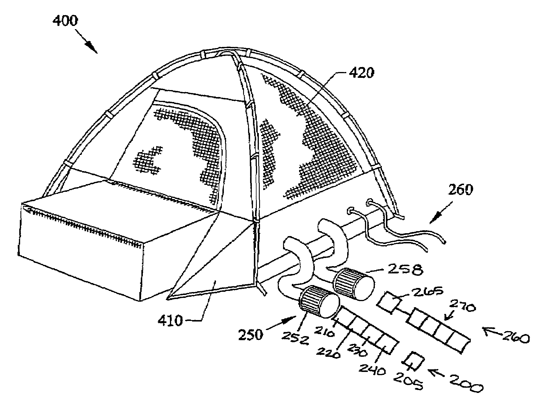 Bio-hazard attack family survival dome