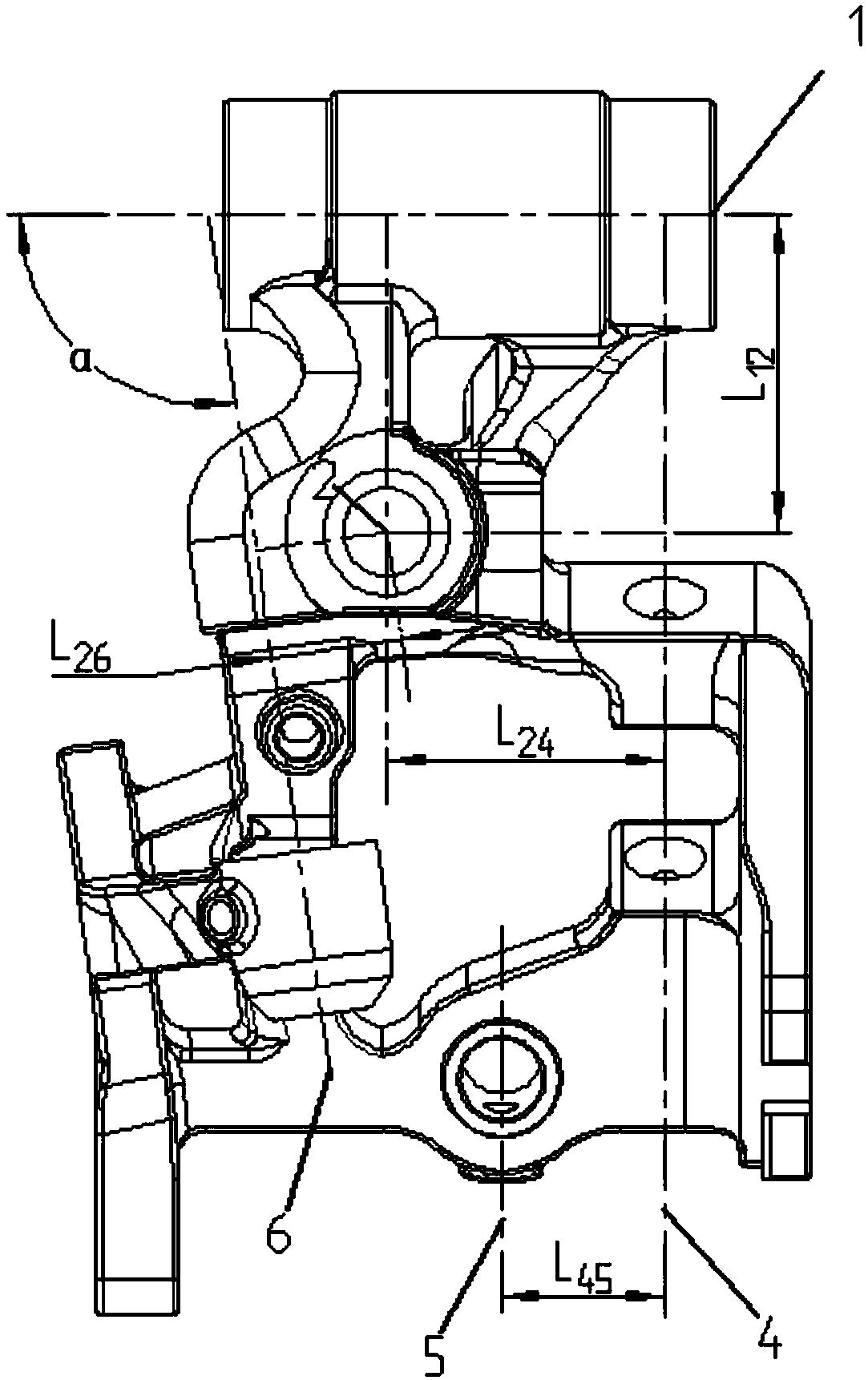 Axle hole processing clamp and method for dual-fluted-disc-driven knotter bracket