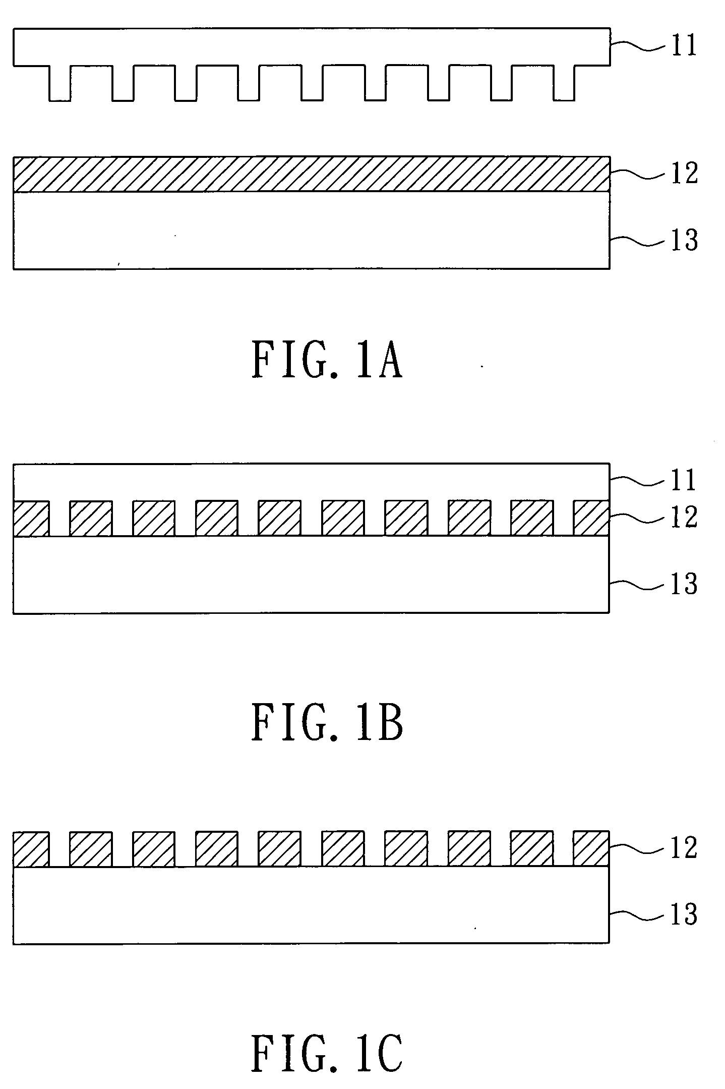 Structure of imprint mold and method for fabricating the same