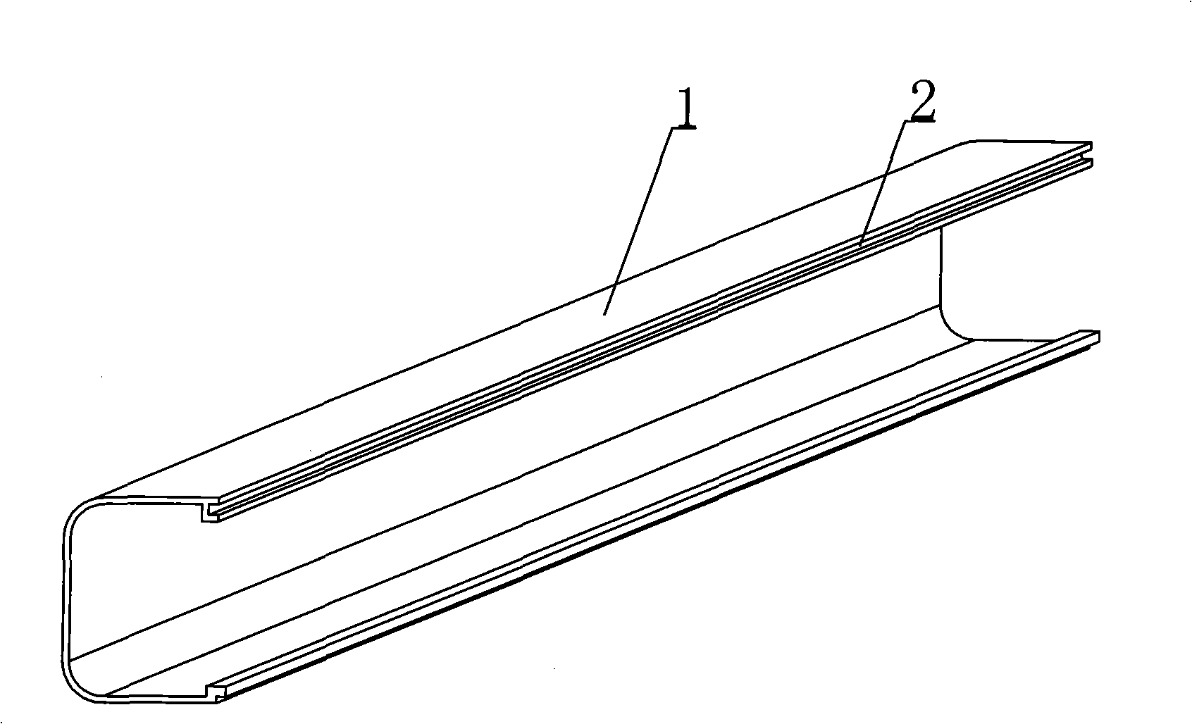 Cast-in-situ reinforcing concrete floor