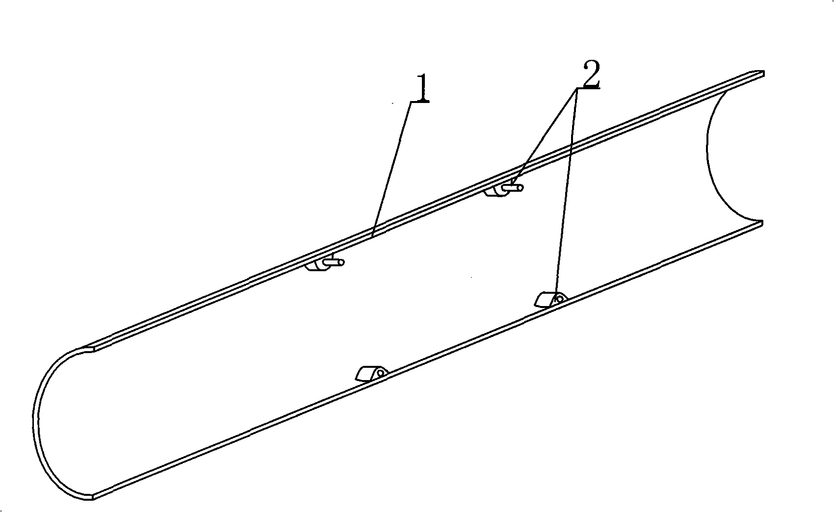 Cast-in-situ reinforcing concrete floor