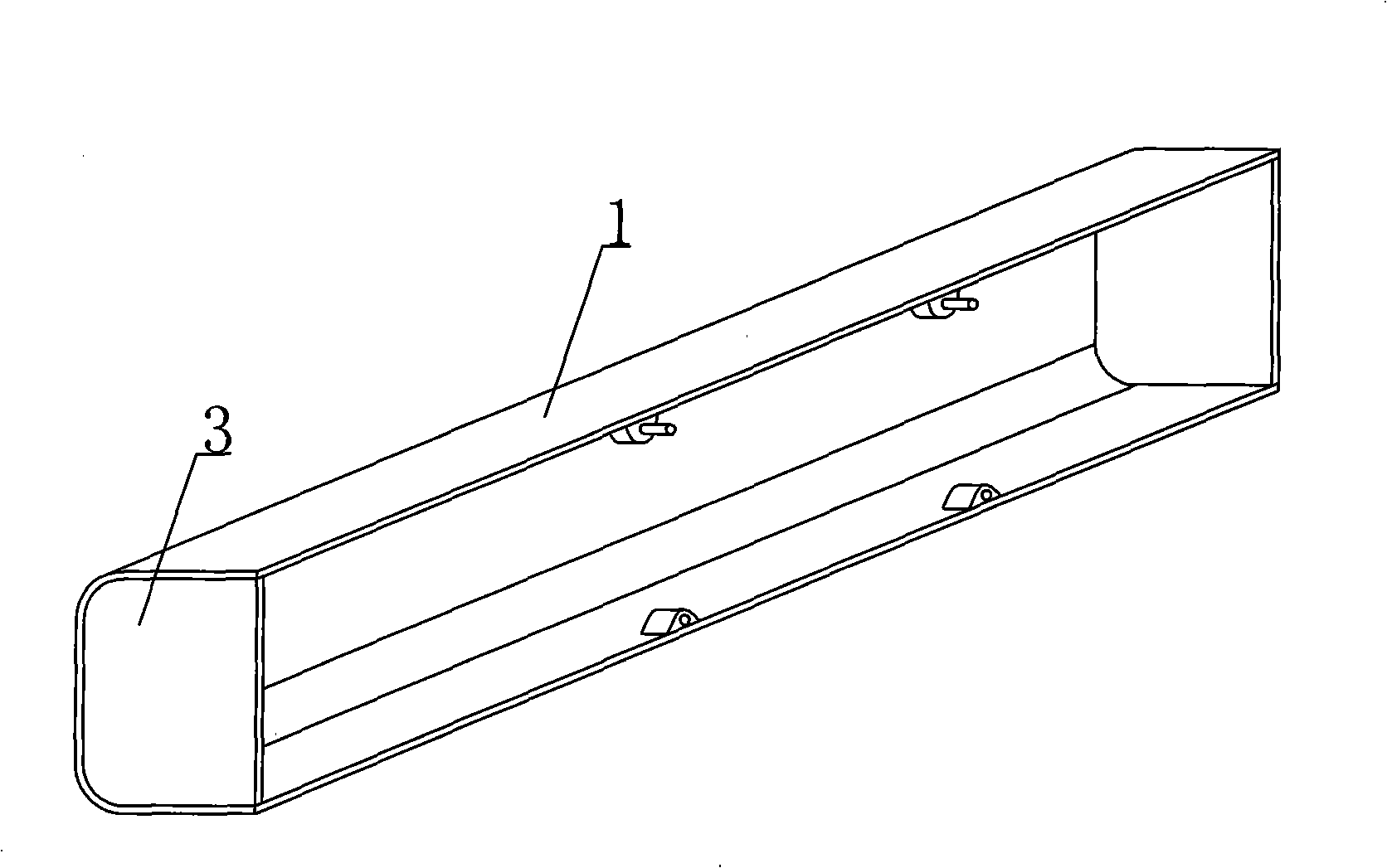 Cast-in-situ reinforcing concrete floor