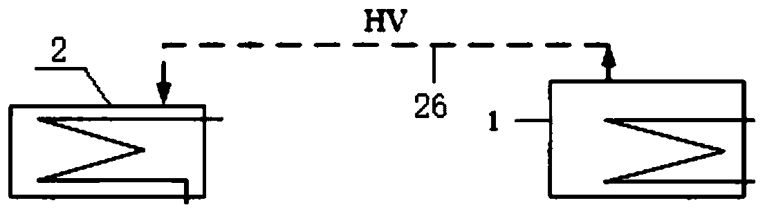 Three-stage isothermal equilibrium ammonia-water reabsorption heat pump cycle and heat supply method