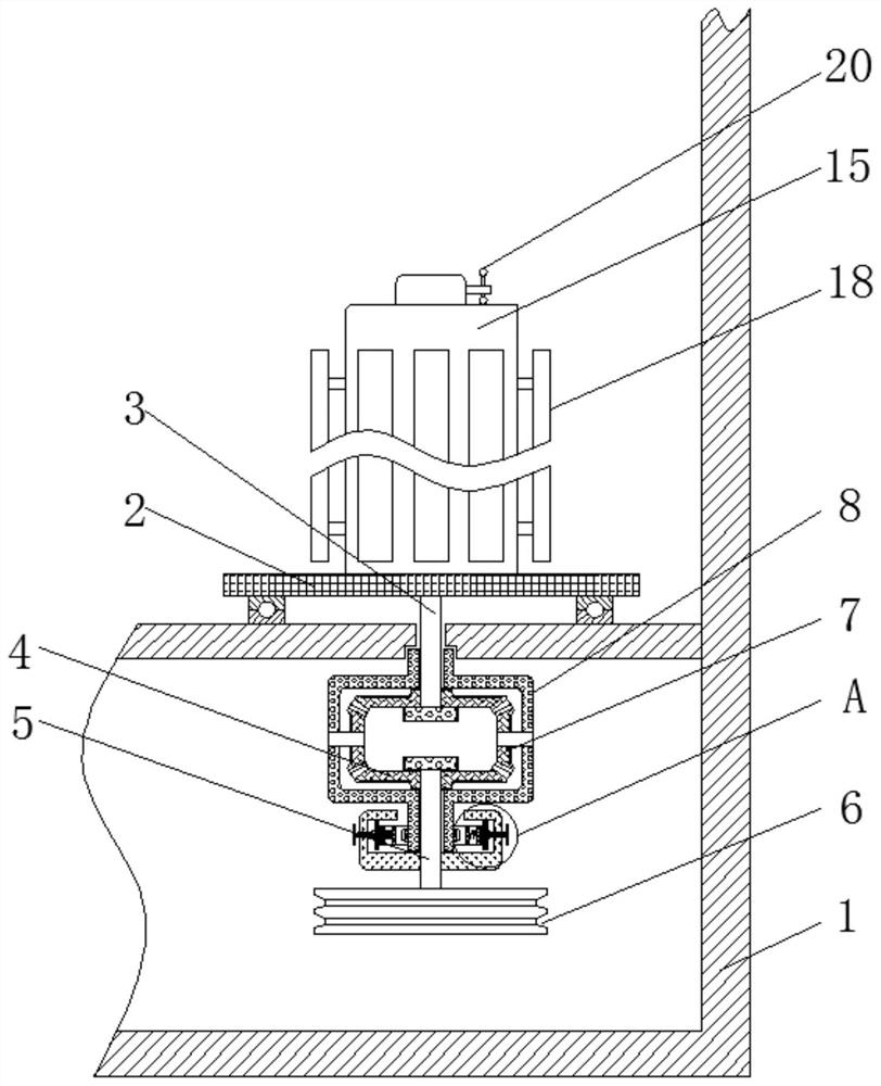 Yarn anti-breaking intelligent manufacturing device for spinning