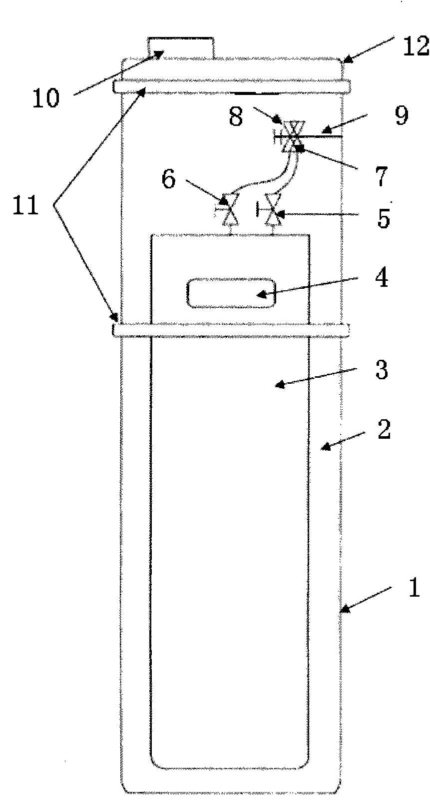 Safe delivery device for special chemicals