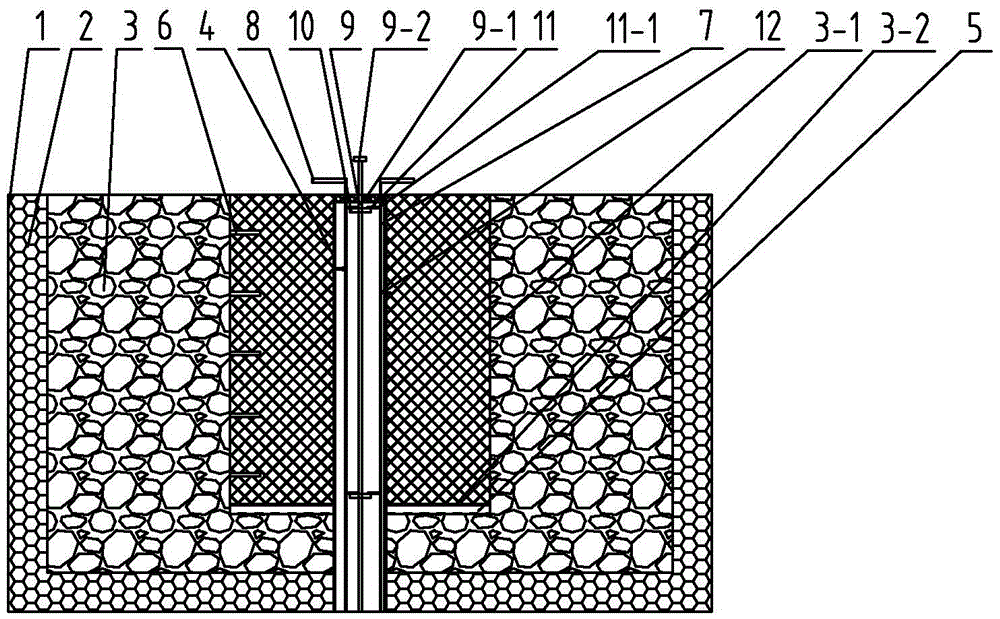 A test device and test method for frost heave inside compacted soil