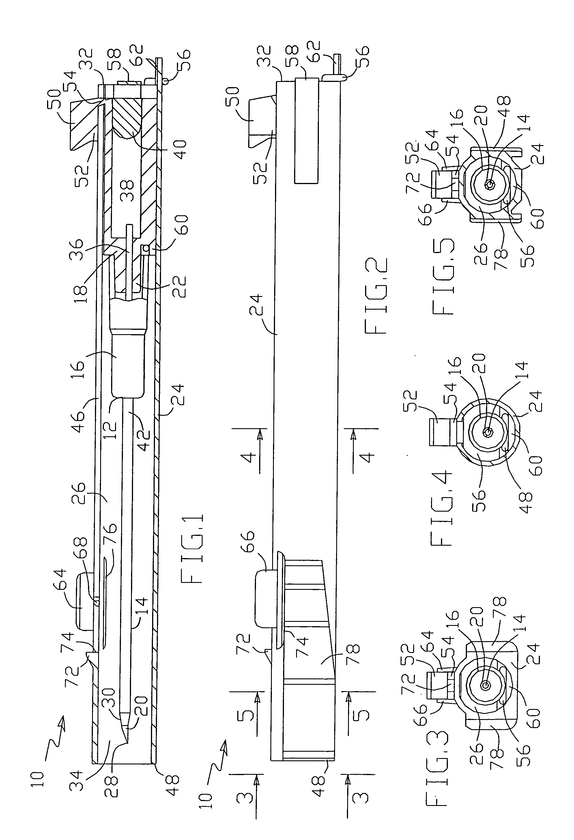 Catheter insertion apparatus with a needle tip protective system