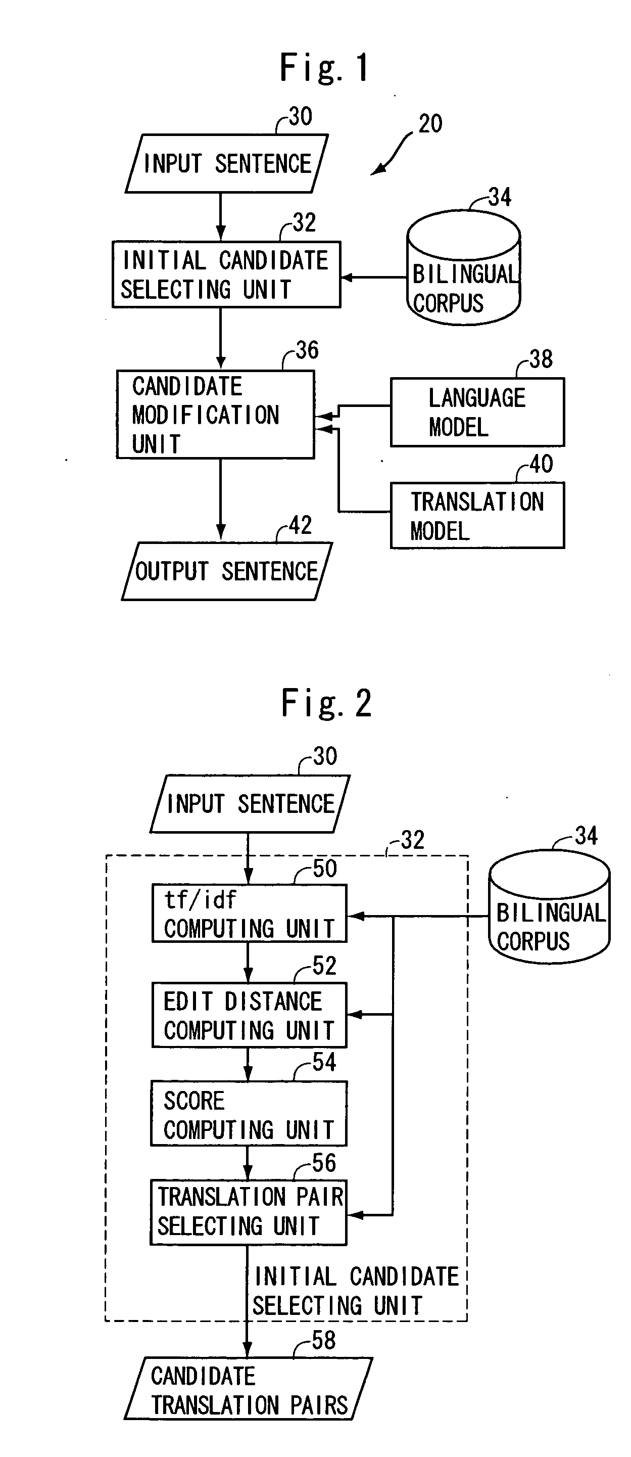 Machine translation apparatus and machine translation computer program