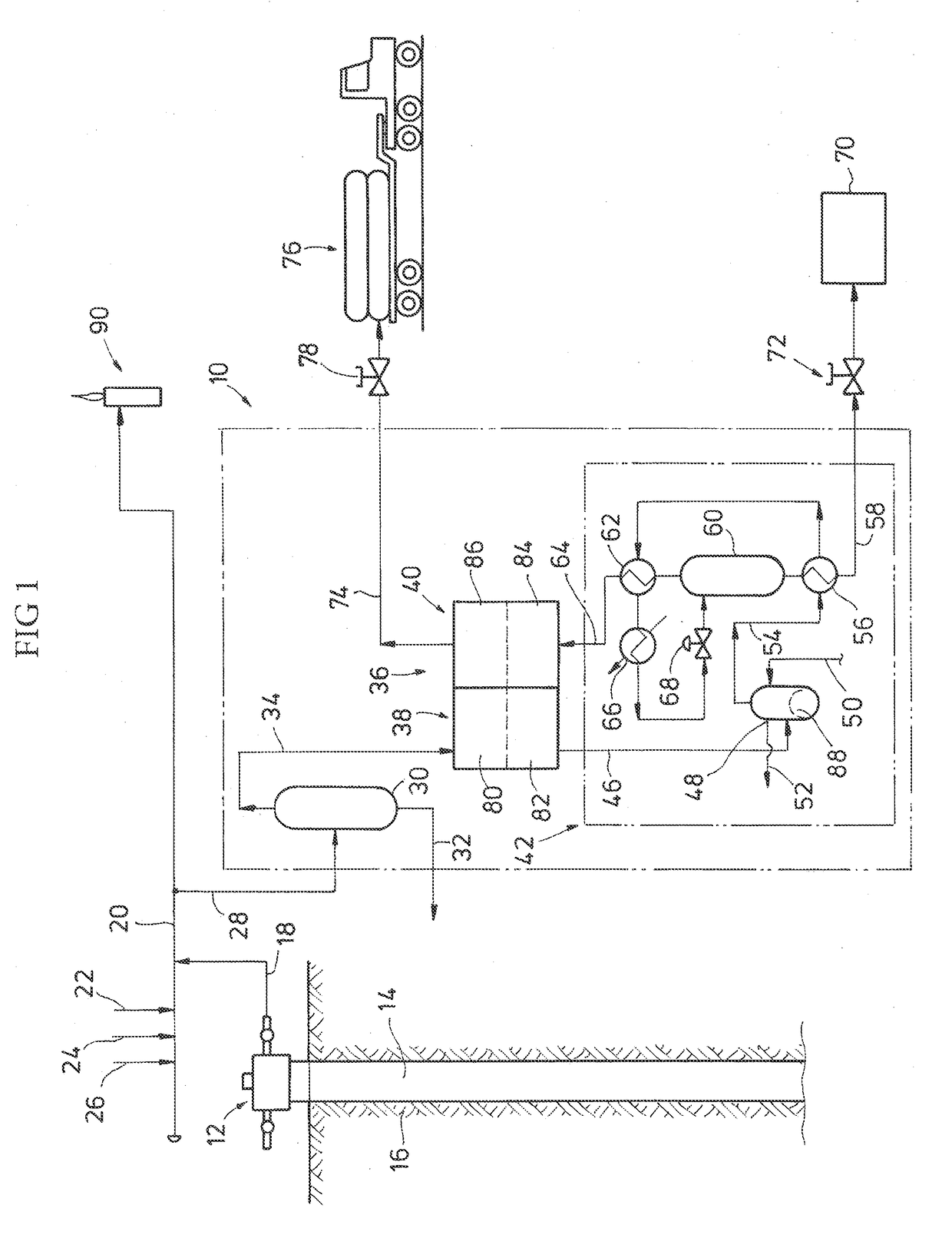 System and method for compressing and conditioning hydrocarbon gas