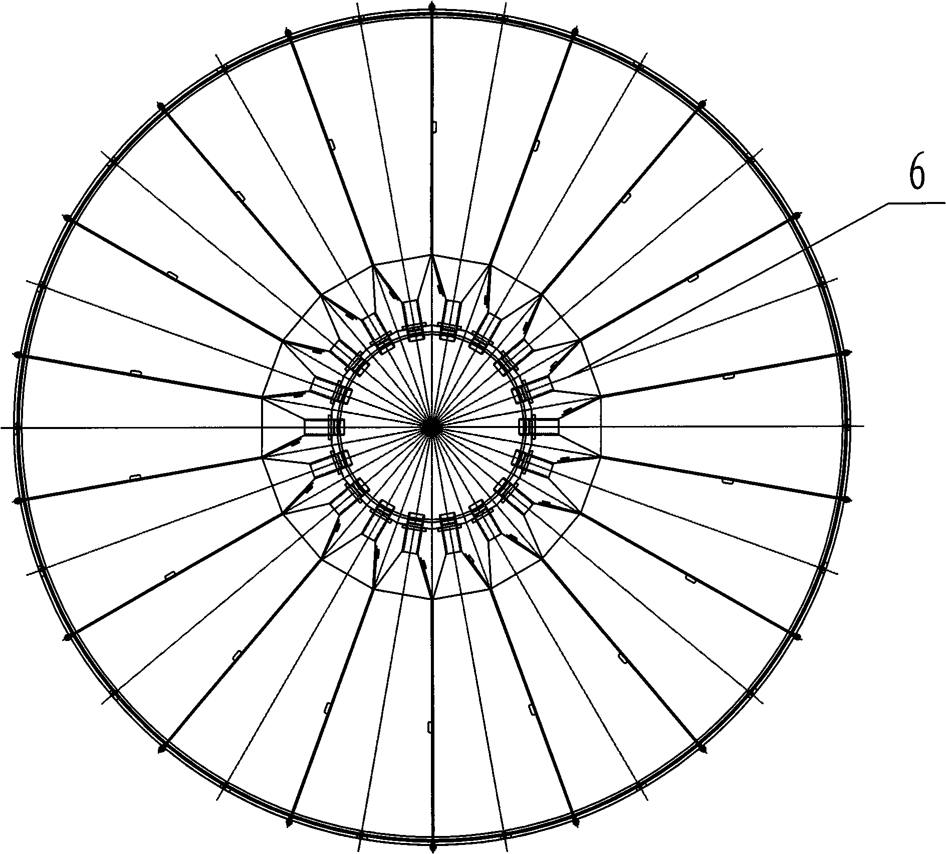 Pressure disc type filter