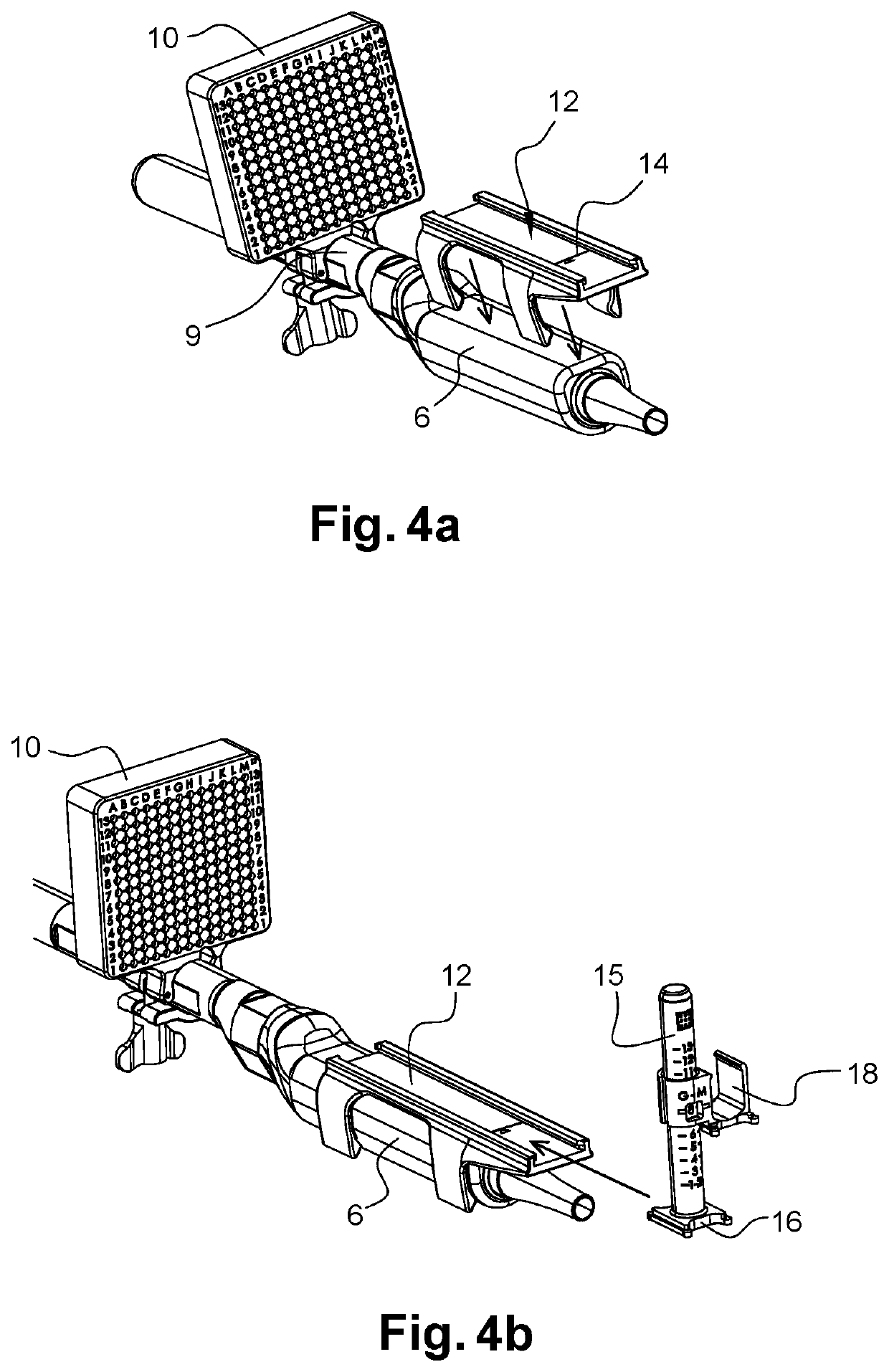 Device for holding a medical instrument and apparatus comprising such a device