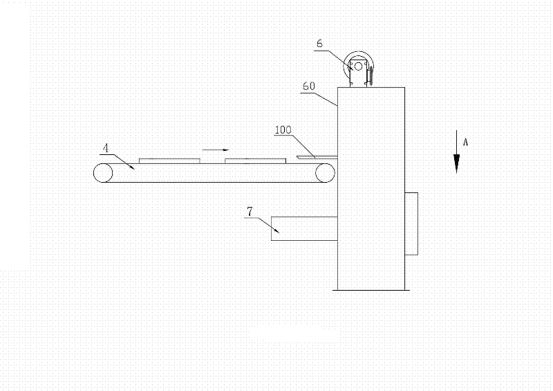 Novel full-automatic efficient ceramic tile package producing equipment