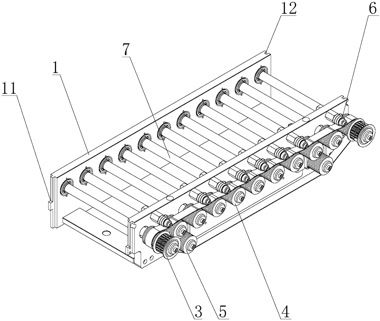 High precision transfer unit and high precision transfer device