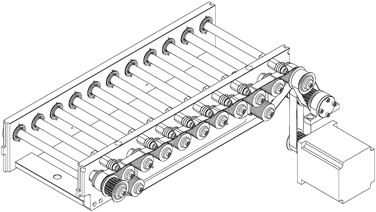 High precision transfer unit and high precision transfer device