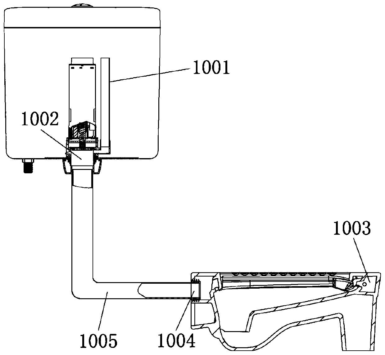 Squatting pan and squatting pan flushing system