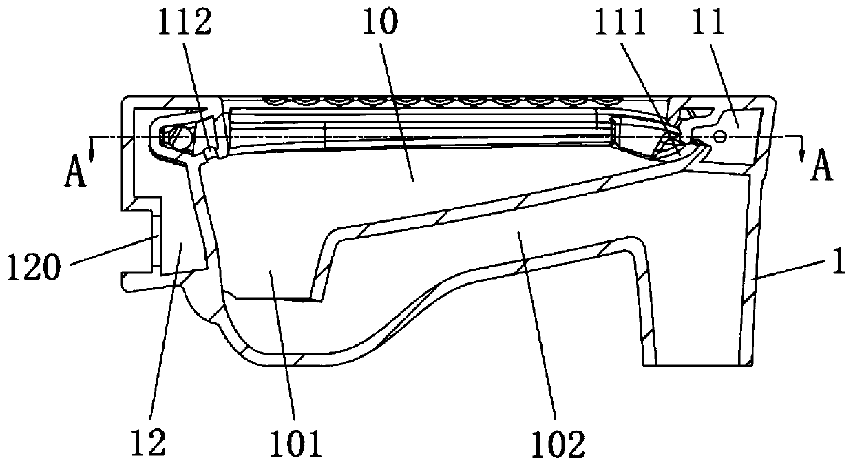 Squatting pan and squatting pan flushing system