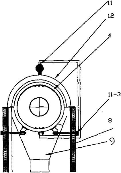 Carbonization-activation integrated activated carbon production apparatus