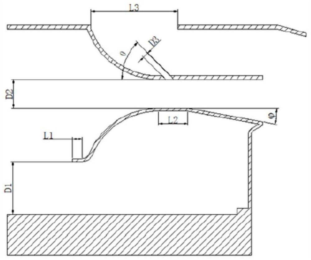 Flue gas internal circulation combustor