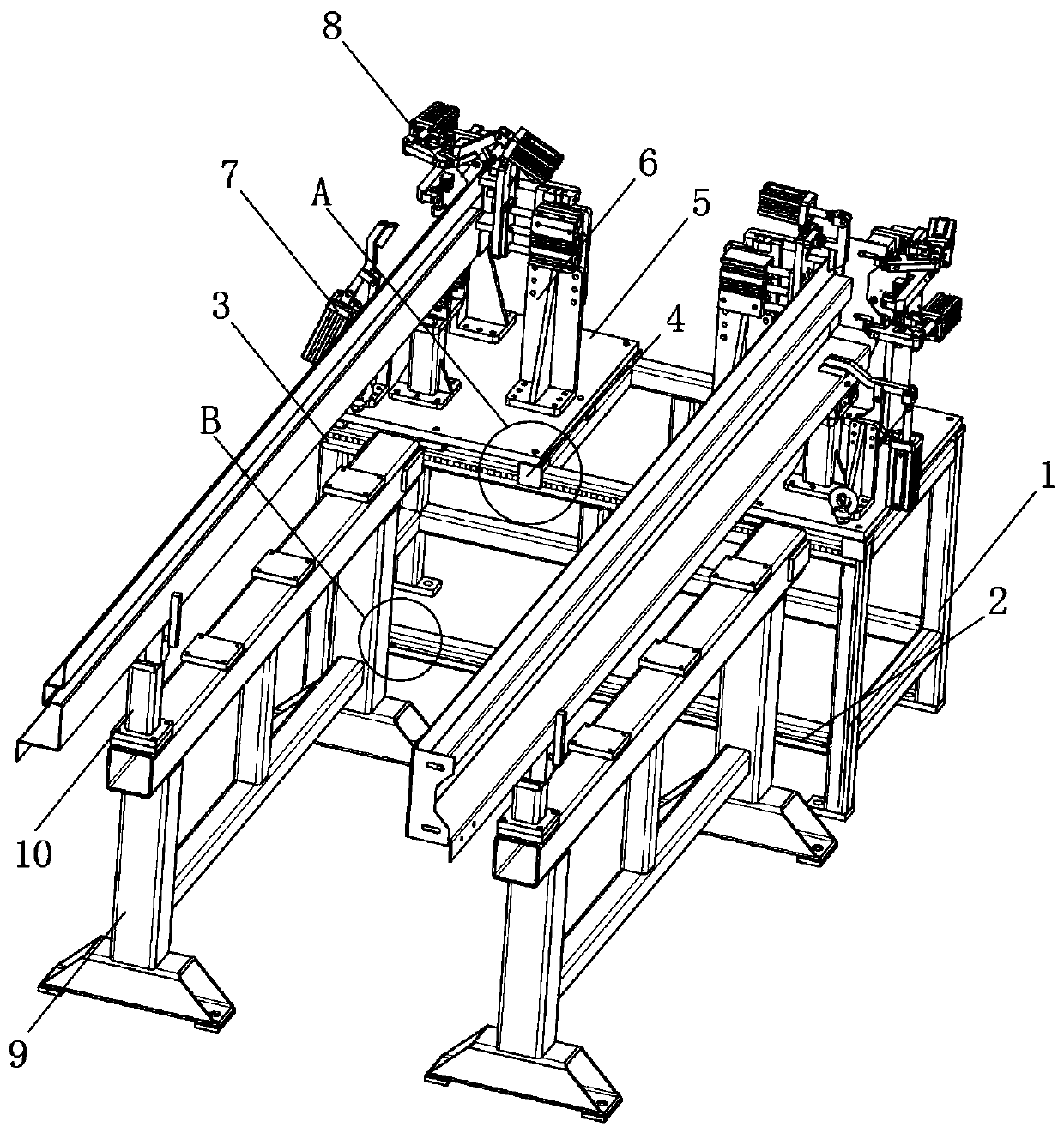 Numerical control machining clamping positioning device for shell part