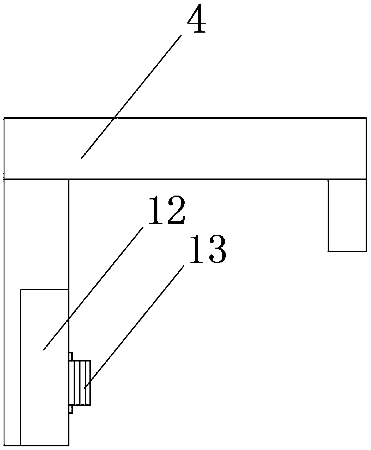 Numerical control machining clamping positioning device for shell part