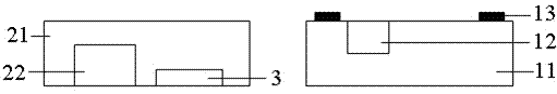 Encapsulating structure and encapsulating method for integrating acceleration sensor and magnetic sensor